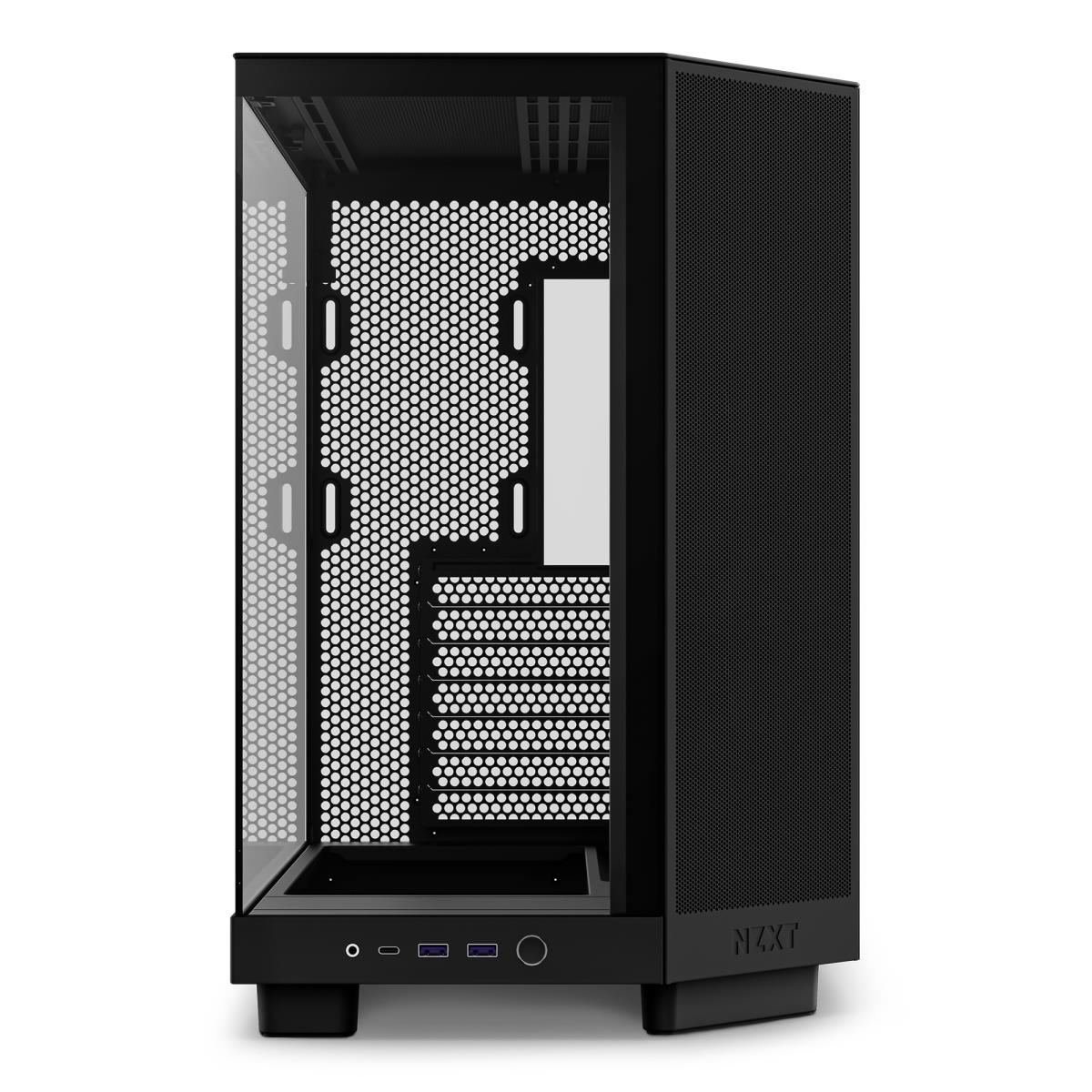 H6 Flow Compact Dual Chamber Black Mid Tower Case thumbnail
