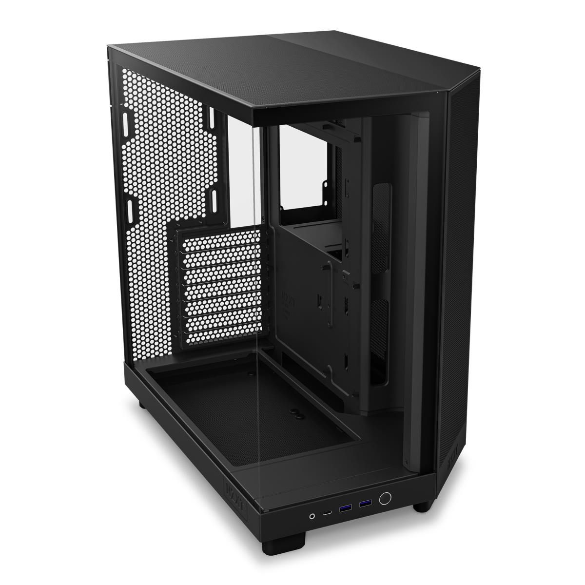 H6 Flow Compact Dual Chamber Black Mid Tower Case thumbnail