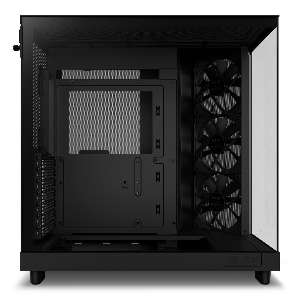 H6 Flow Compact Dual Chamber Black Mid Tower Case thumbnail