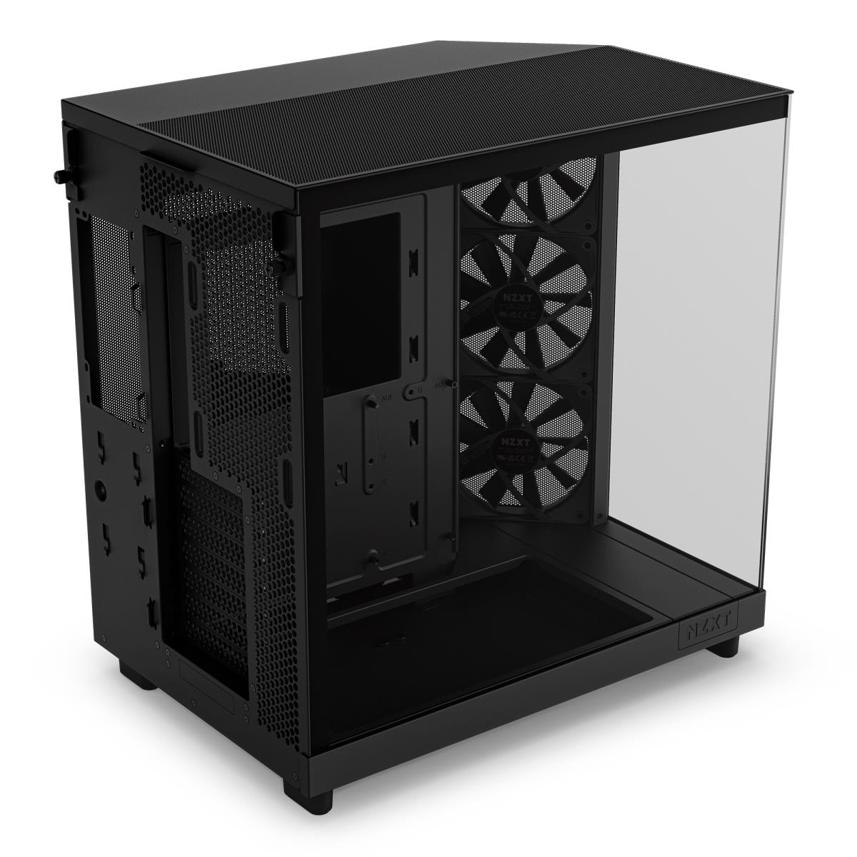 H6 Flow Compact Dual Chamber Black Mid Tower Case thumbnail