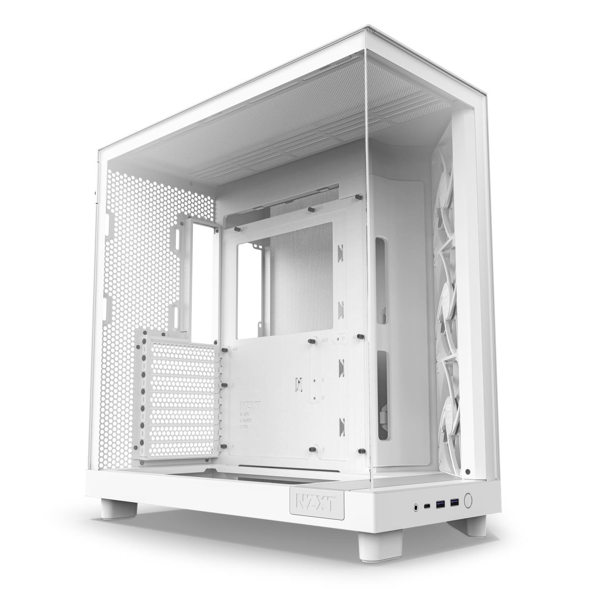 H6 Flow Compact Dual Chamber White Mid Tower Case thumbnail