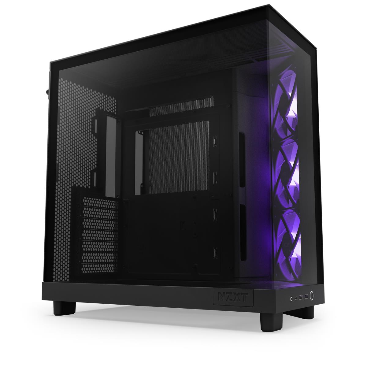 H6 FLOW RGB MID TOWER CASE BLACK thumbnail