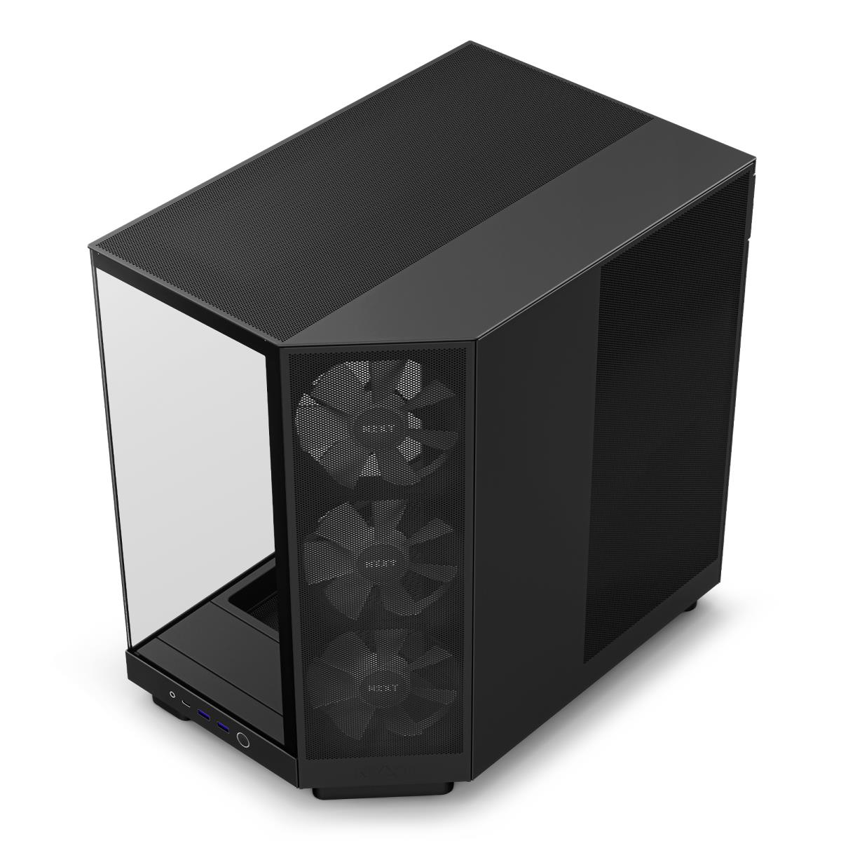 H6 FLOW RGB MID TOWER CASE BLACK thumbnail
