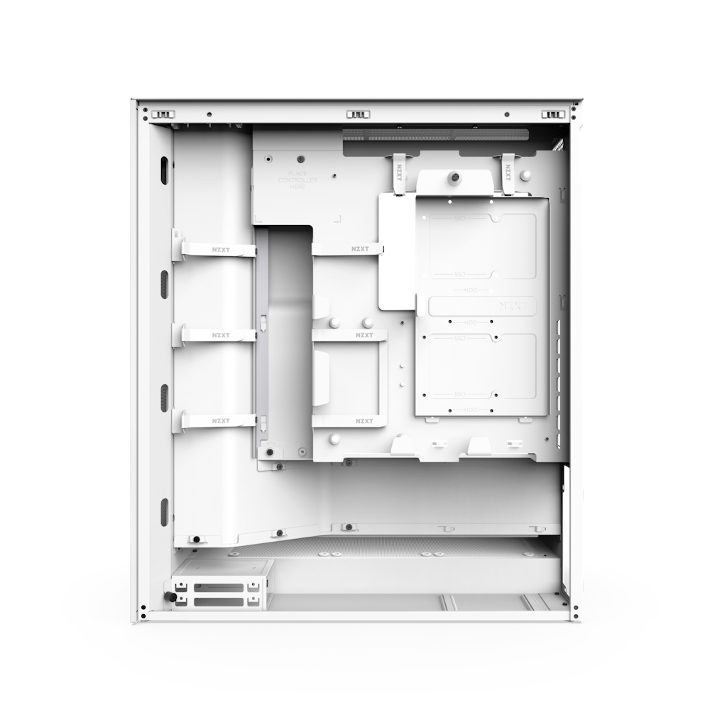 H7 FLOW RGB MID TOWER CASE WHITE thumbnail