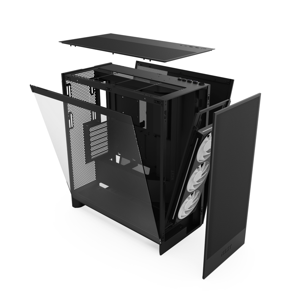 H7 Flow RGB (2024) Black Mid Tower Case thumbnail