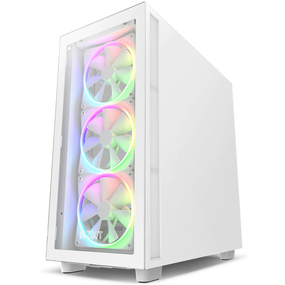 NZXT H7 Elite Midi Tower White thumbnail