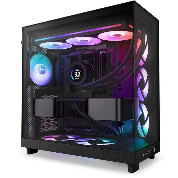 F360 RGB Core 360mm Uni-body Fan - Black thumbnail