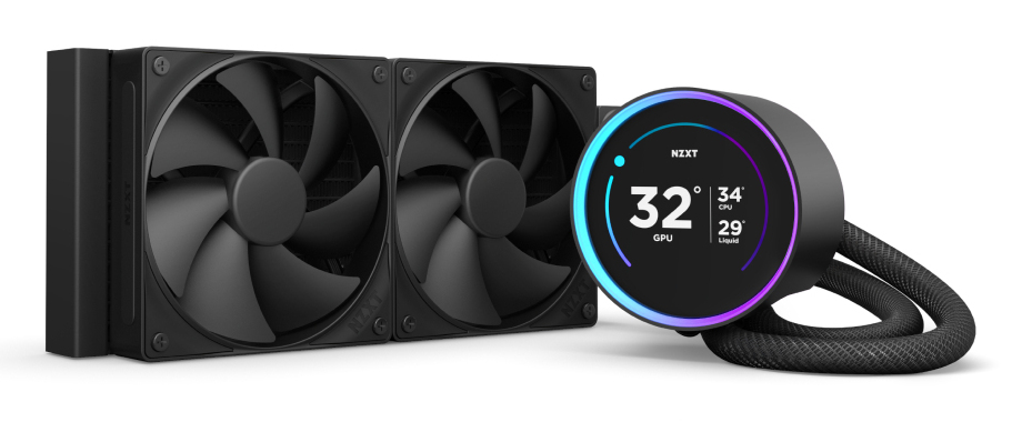 KRAKEN ELITE 240 LIQ CPU COOLER BLK thumbnail