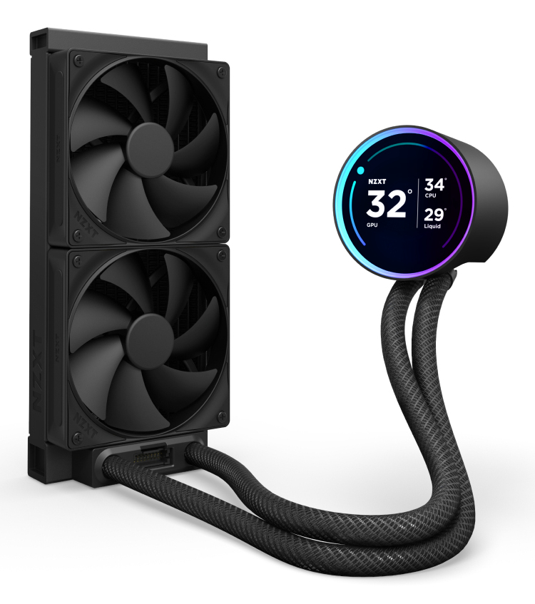 KRAKEN ELITE 240 LIQ CPU COOLER BLK thumbnail