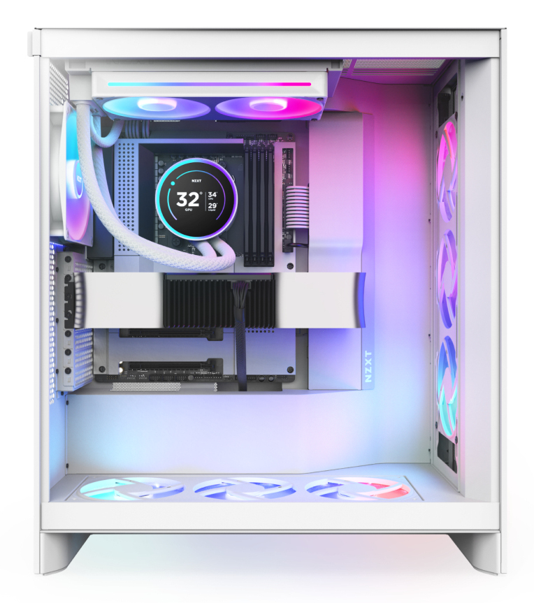 KRAKEN ELITE 240 RGB CPU COOLER WHT thumbnail