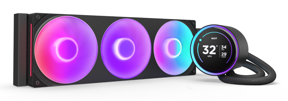 KRAKEN ELITE 360 RGB CPU COOLER BLK thumbnail
