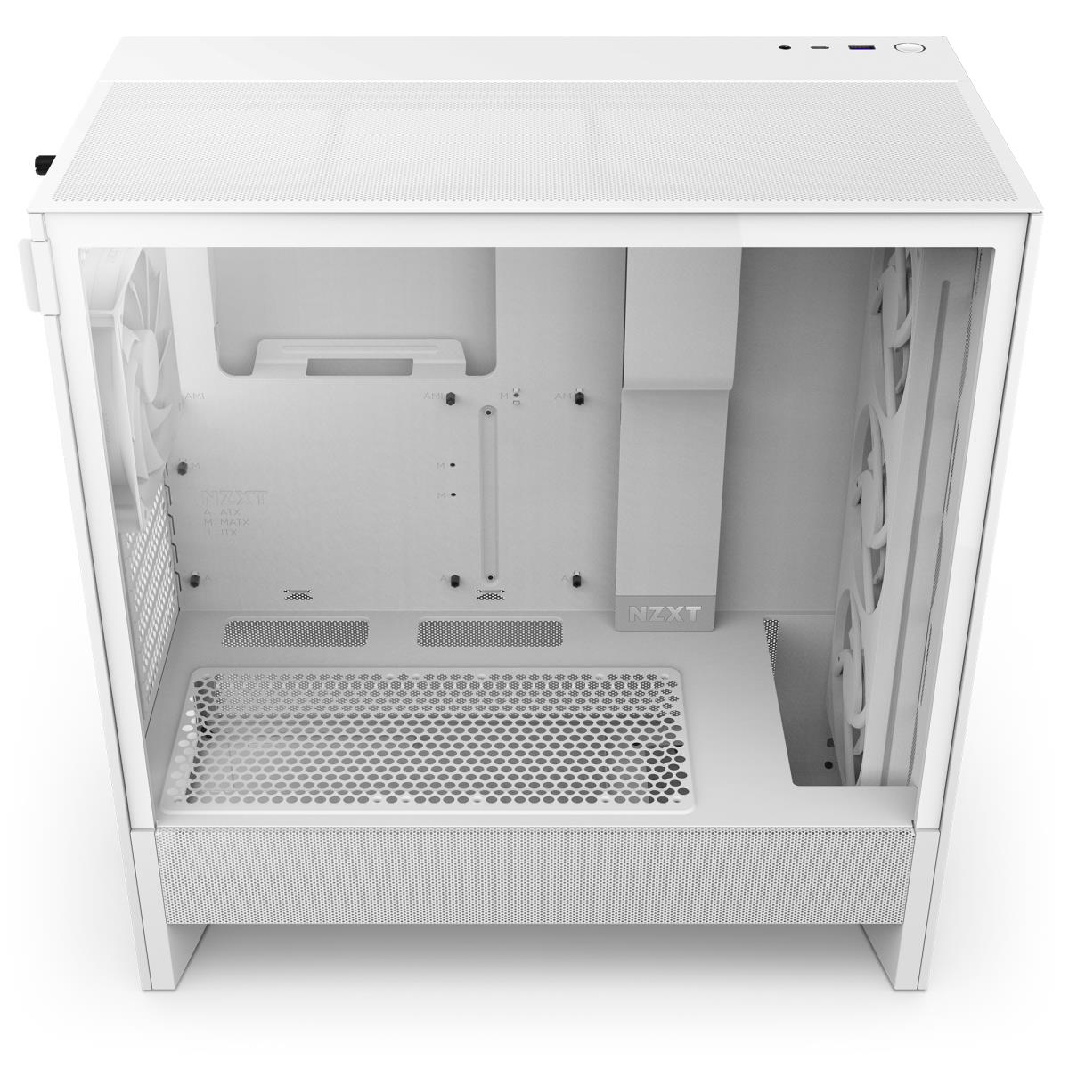 H5 Flow RGB (2024) Mid Tower Case - White thumbnail
