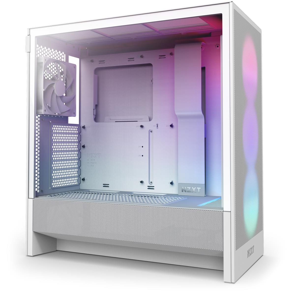 H5 Flow RGB (2024) Mid Tower Case - White thumbnail