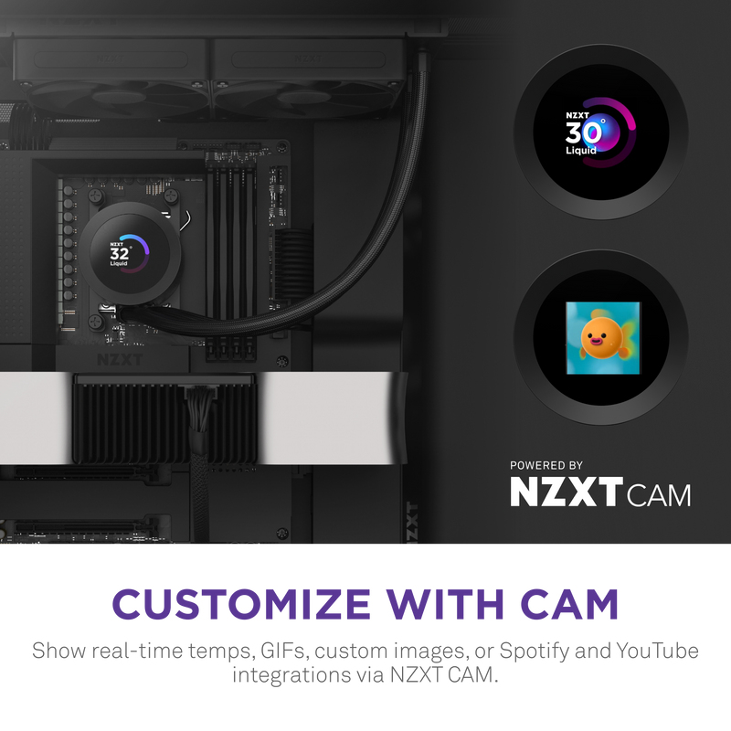 Kraken Plus 240 v2 Black non RGB CPU Cooler thumbnail