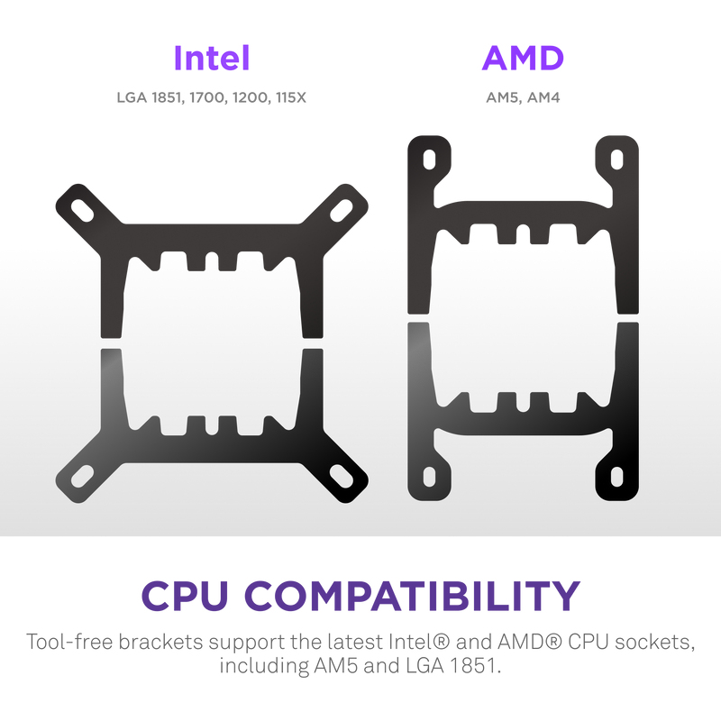 Kraken Plus 240 v2 Black non RGB CPU Cooler thumbnail