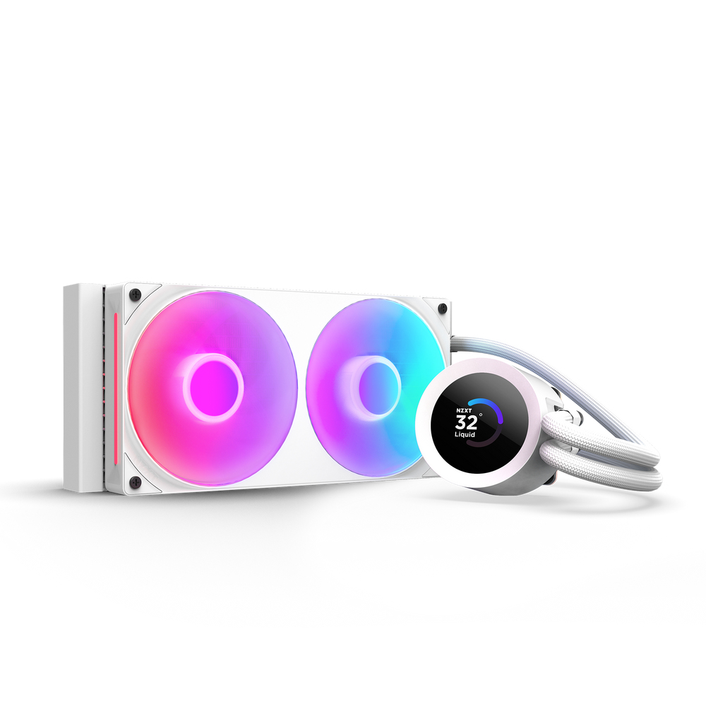 KRAKEN PLUS 240 RGB CPU COOLER WHT thumbnail