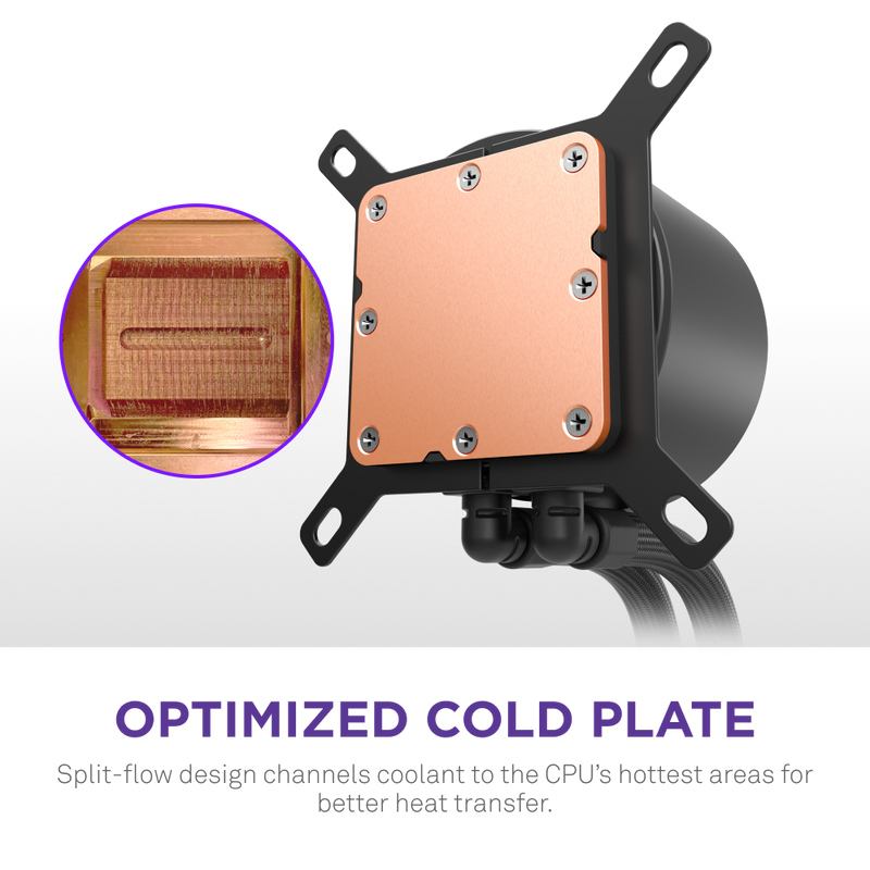 KRAKEN PLUS 360 CPU COOLER BLK thumbnail