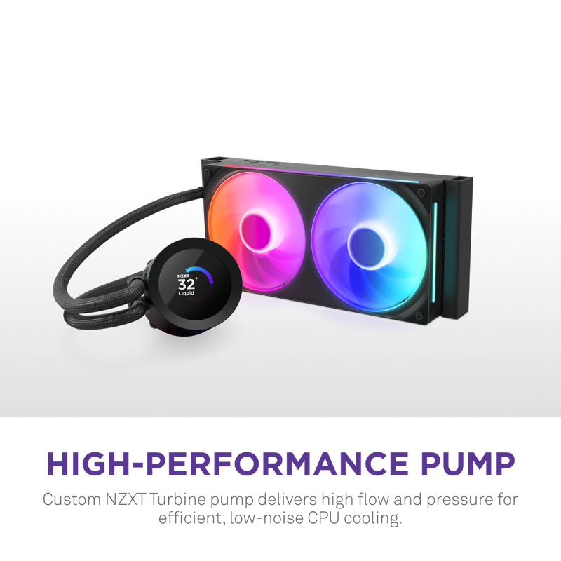 KRAKEN PLUS 240 RGB CPU COOLER BLK thumbnail