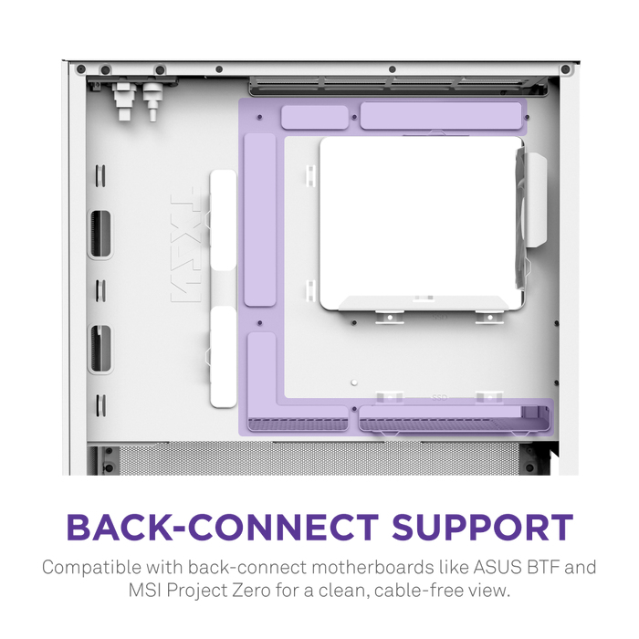 H3 Flow Micro ATX Airflow Case - All White thumbnail