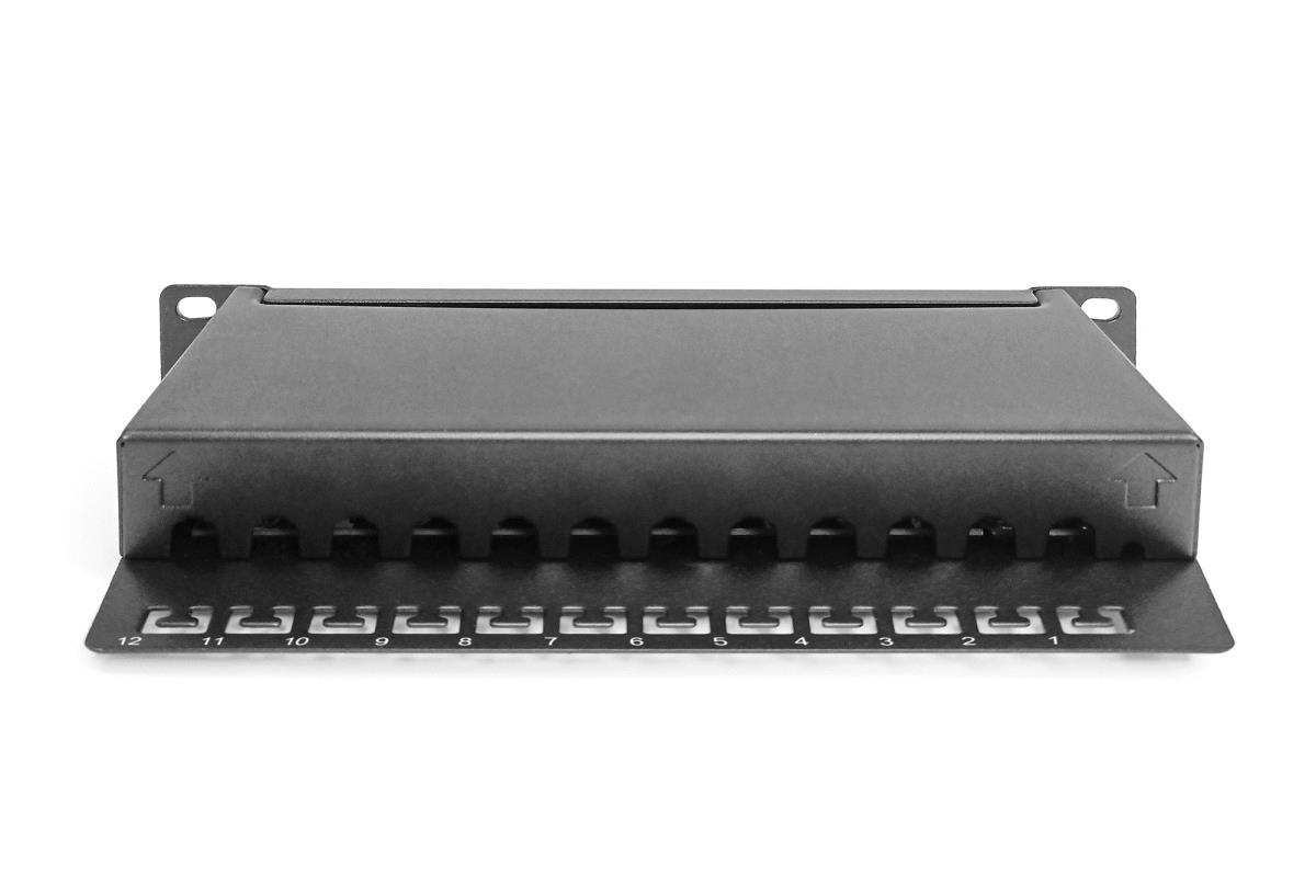 CAT 6 CLASS E PANEL SHIELDED BLACK thumbnail