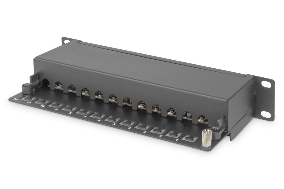 CAT 6 CLASS E PANEL SHIELDED BLACK thumbnail