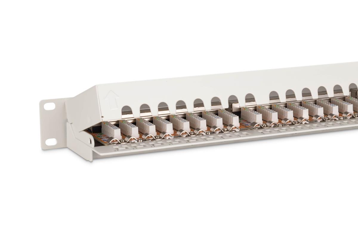 CAT 6 CLASSE PTCH PANEL 24-RJ45 GRY thumbnail