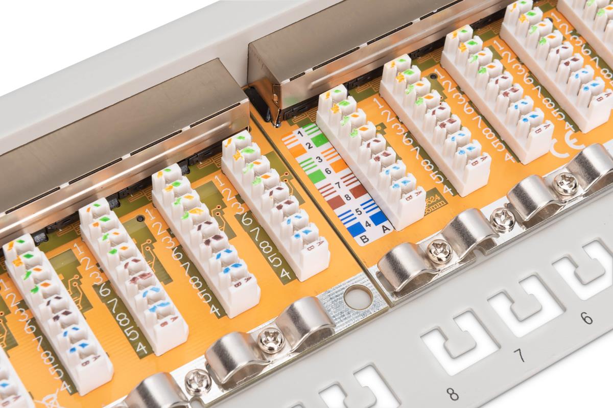 CAT 6 CLASSE PTCH PANEL 24-RJ45 GRY thumbnail