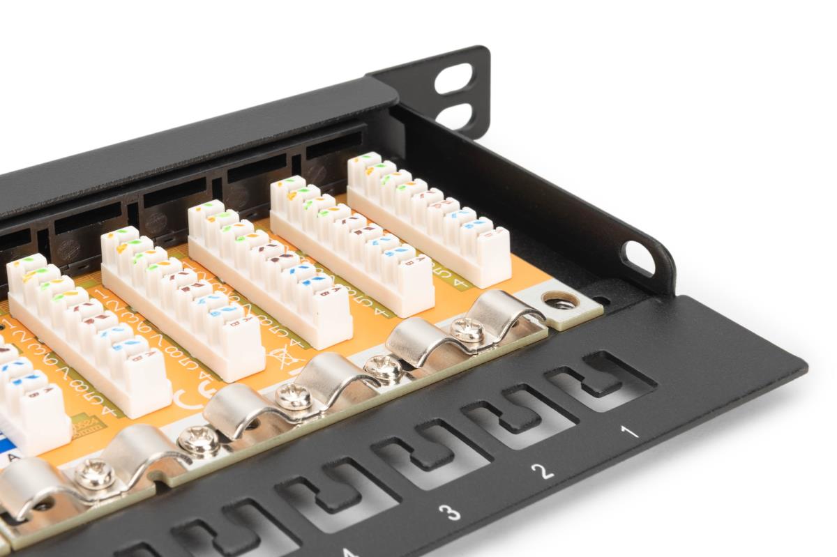 EU Product - CAT 6, Class E High Density Patch Panel, unshielded thumbnail