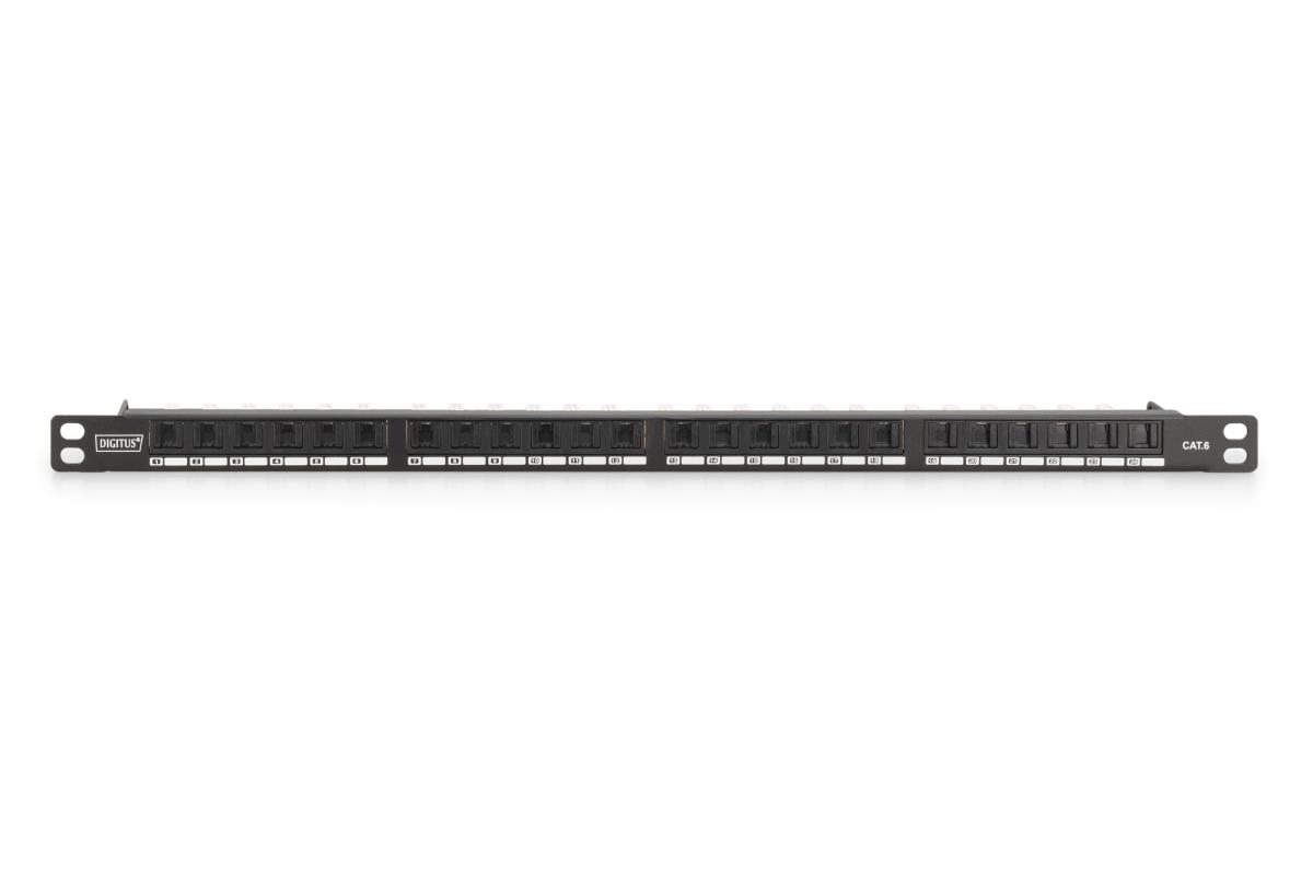 EU Product - CAT 6, Class E High Density Patch Panel, unshielded thumbnail