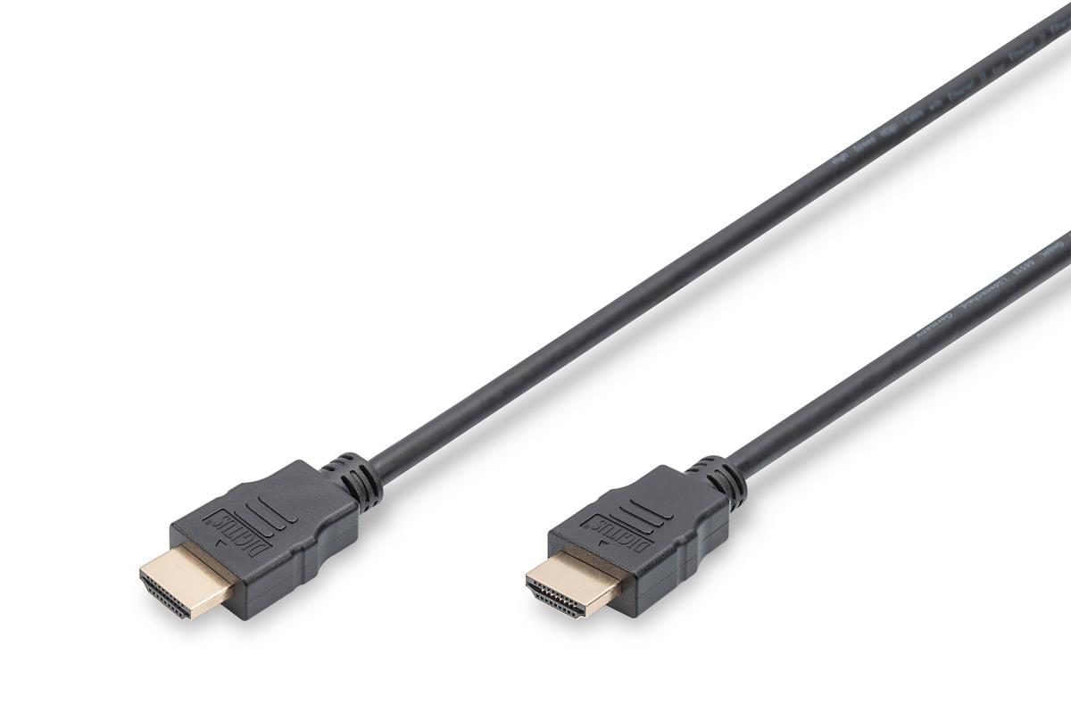 EU Product - HDMI High Speed mit Ethernet Anschlusskabel, 3m, sw thumbnail