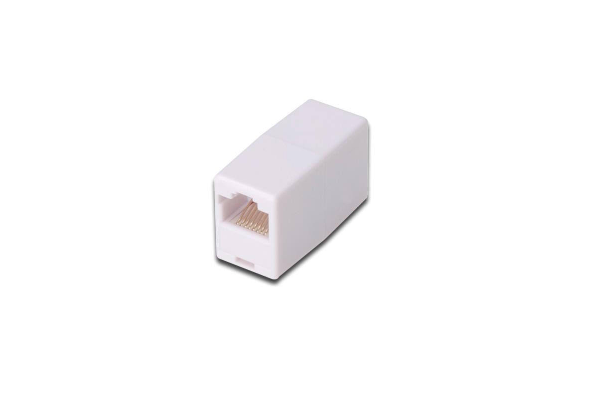 EU Product - RJ45 Kupplung 1-1 Cat5e  wei� thumbnail