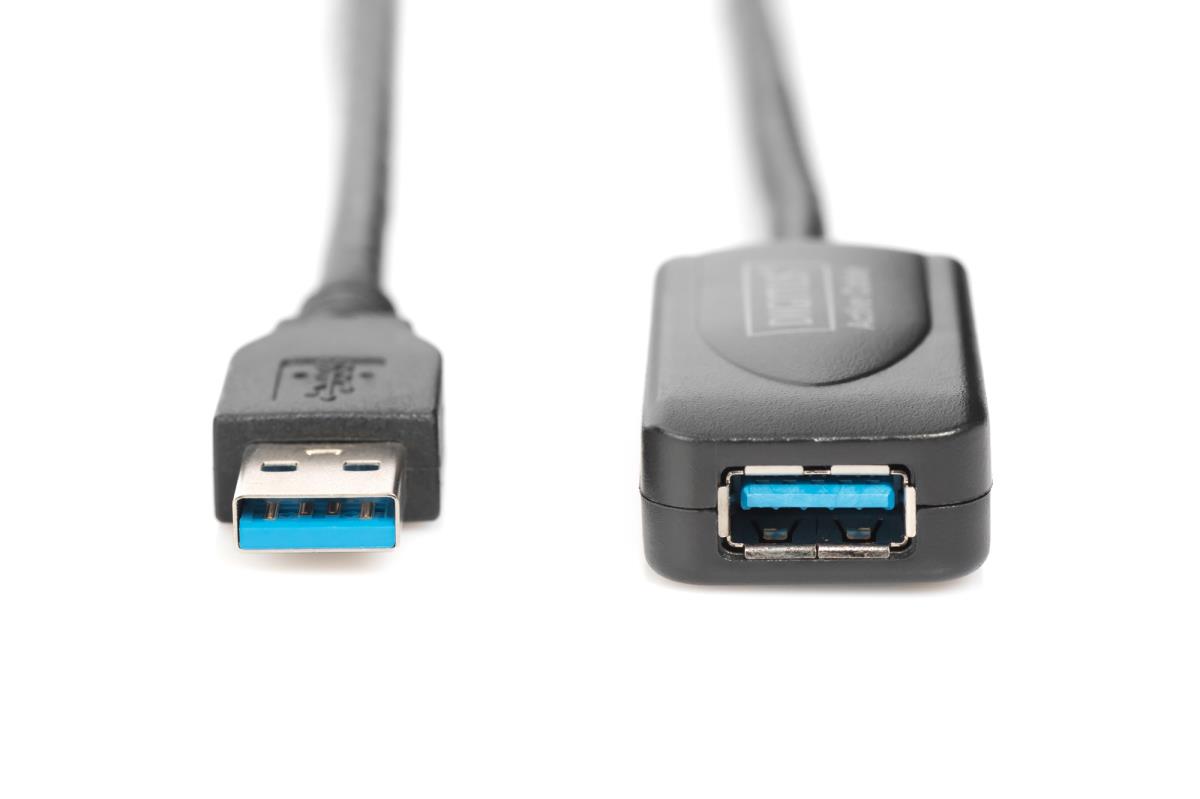 EU Product - USB 3.0 Verl�ngerungskabel aktiv A -A St/Bu 5.0m sw thumbnail
