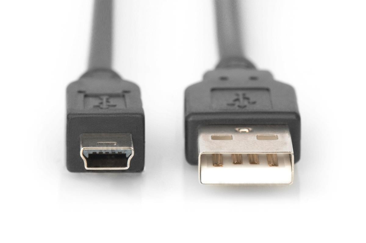 EU Product - USB-A - Mini-B connection cable, 3m thumbnail