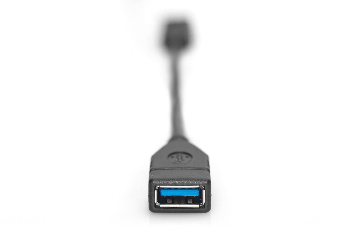 EU Product - USB Type-C Adapter/Konverter,OTG,Type-C auf A,0,15m, thumbnail
