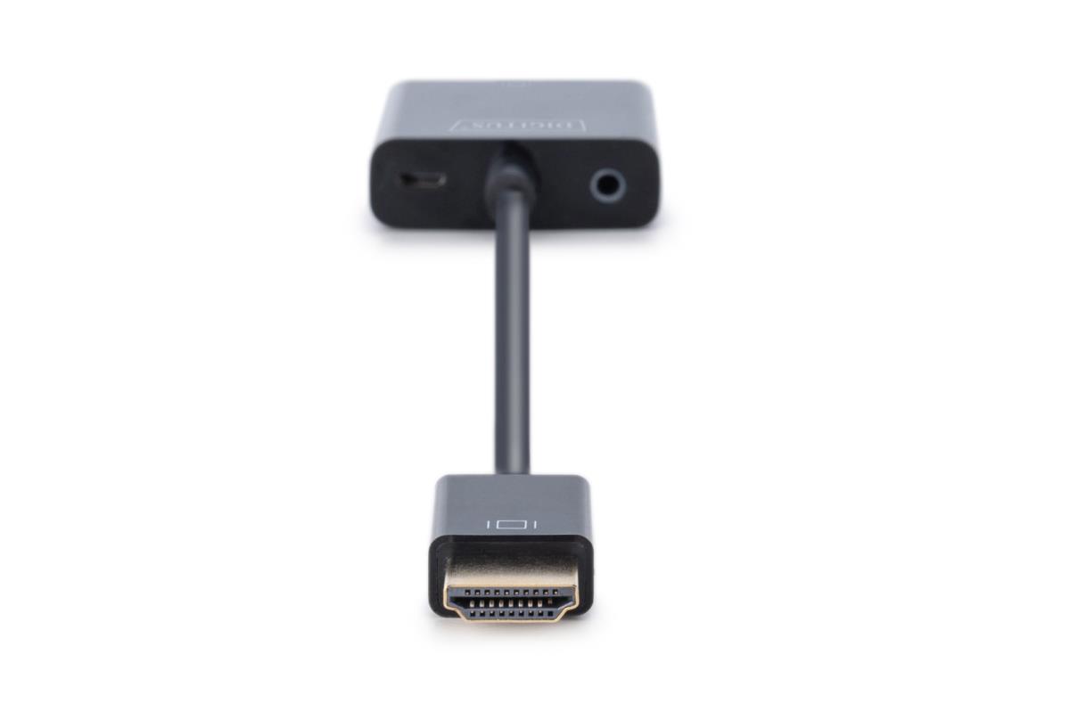 EU Product - HDMI-Konverter HDMI-A     -> VGA(D-Sub) schwarz thumbnail