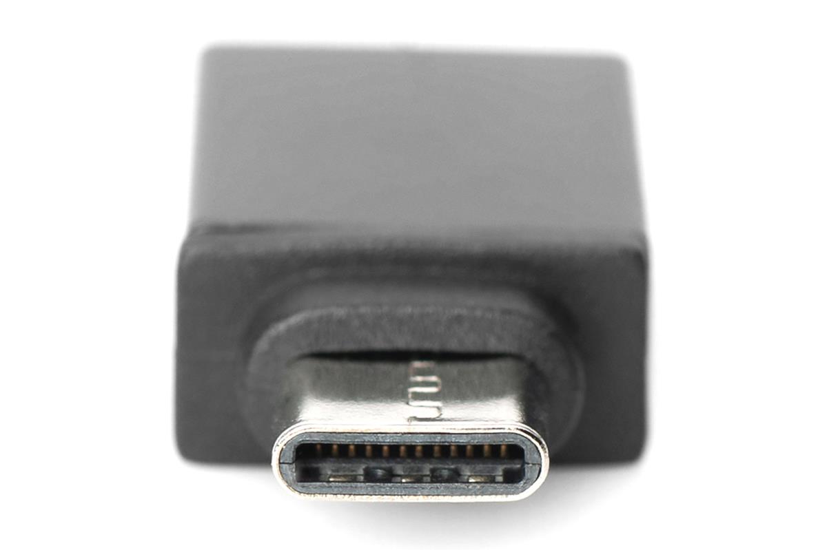 EU Product - USB Type-C Adapter, Type-C - A-Buchse, schwarz thumbnail