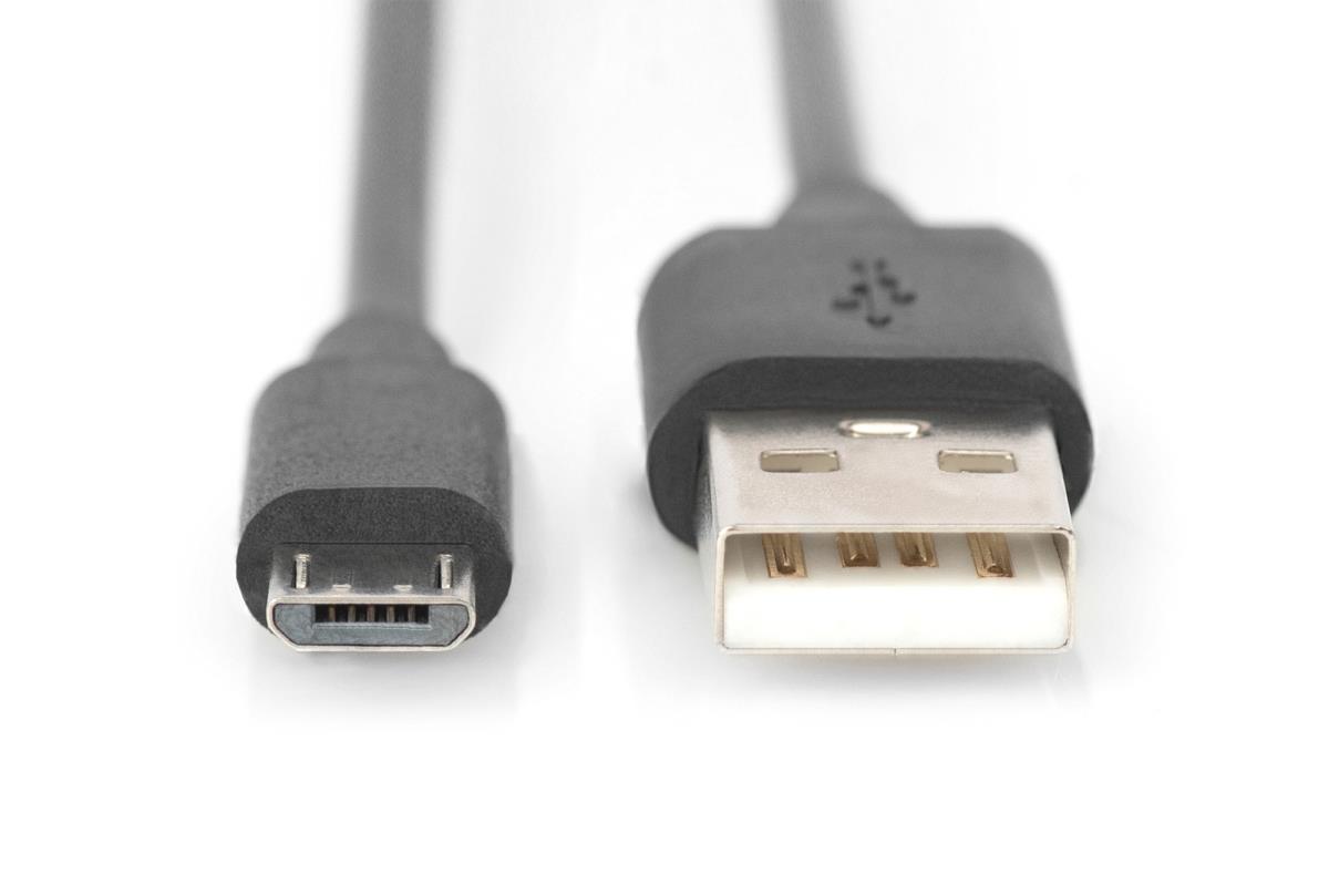 EU Product - USB-A - Micro-B connection cable, 1.8m thumbnail