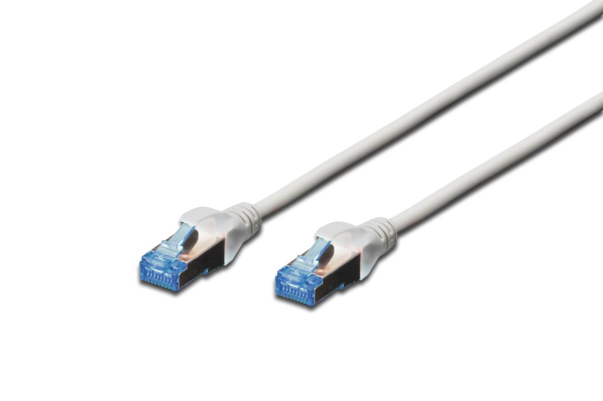 EU Product - Patchkabel Cat5e SF/UTP Ste. RJ45  3,00m grau Polybeutel thumbnail