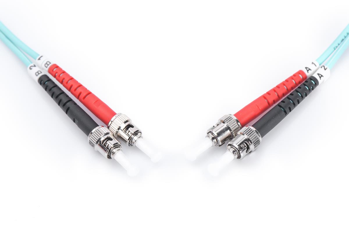 EU Product - LWL Patchkabel ST -> ST 3.00m Multimode Duplex OM3 thumbnail