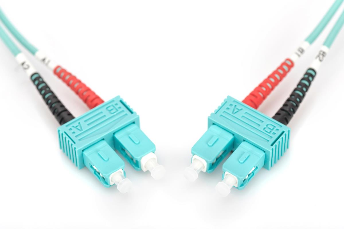 EU Product - LWL Patchkabel SC -> SC 1.00m  Multimode Duplex OM3 thumbnail