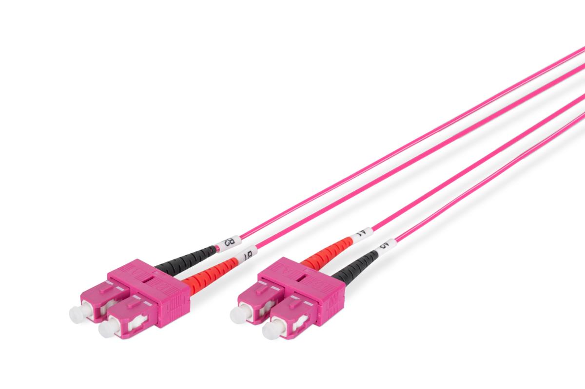 EU Product - LWL Patchkabel SC -> SC 1.00m Multimode Duplex OM4 thumbnail