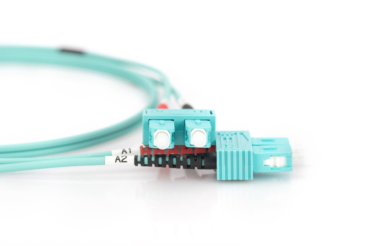 EU Product - LWL Patchkabel SC -> SC 2.00m  Multimode Duplex OM3 thumbnail