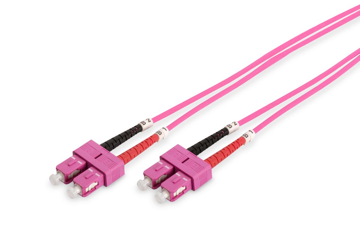 EU Product - Fiber Optic Multimode Patch Cord, OM4, SC / SC thumbnail