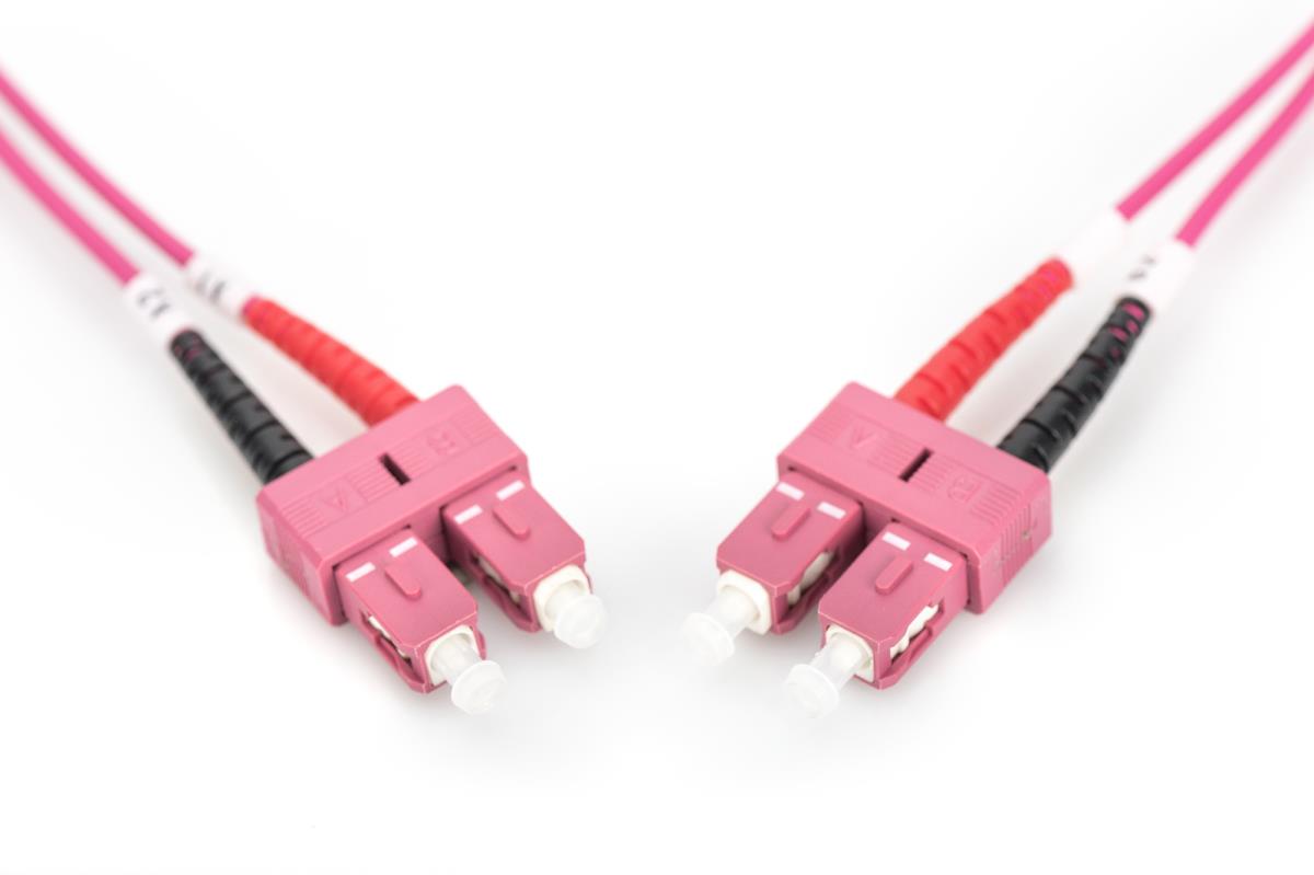 EU Product - Fiber Optic Multimode Patch Cord, OM4, SC / SC thumbnail
