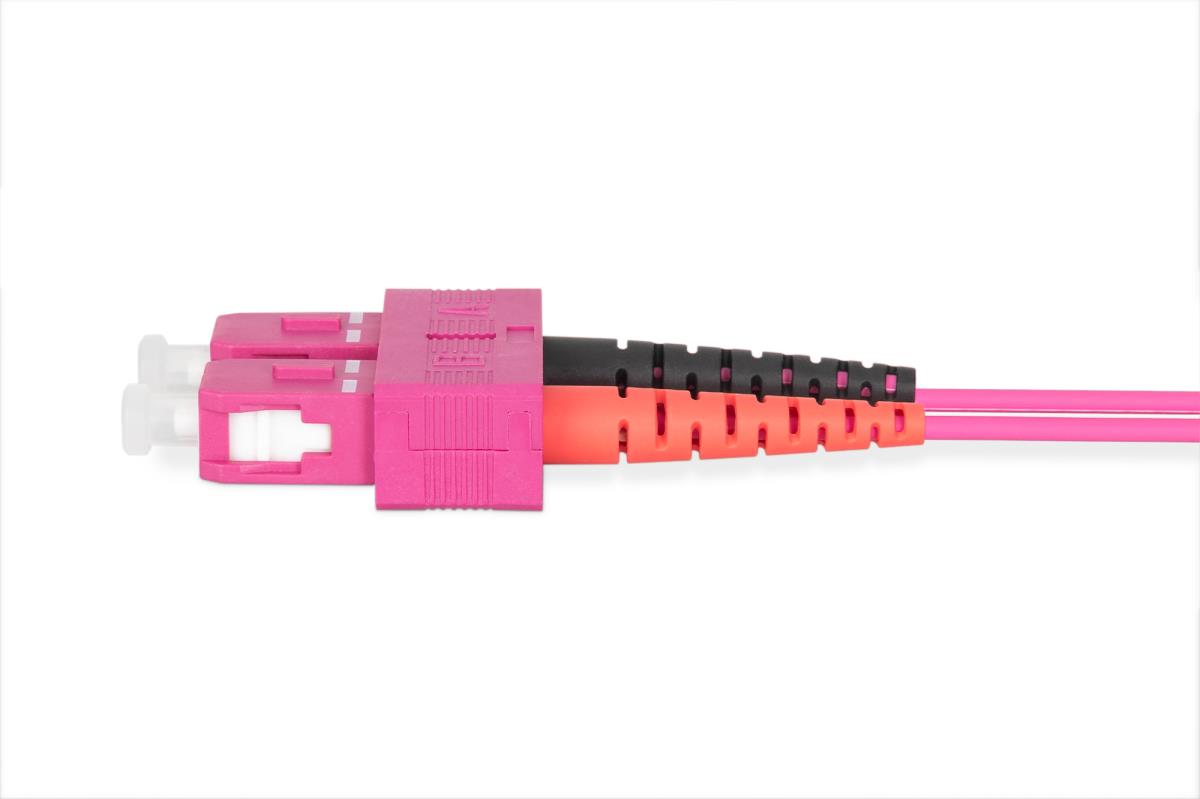 EU Product - LWL Patchkabel LC -> SC 1.00m  Multimode Duplex OM4 thumbnail