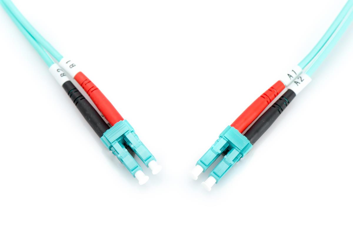EU Product - LWL Patchkabel LC -> LC 1.00m  Multimode Duplex OM3 thumbnail