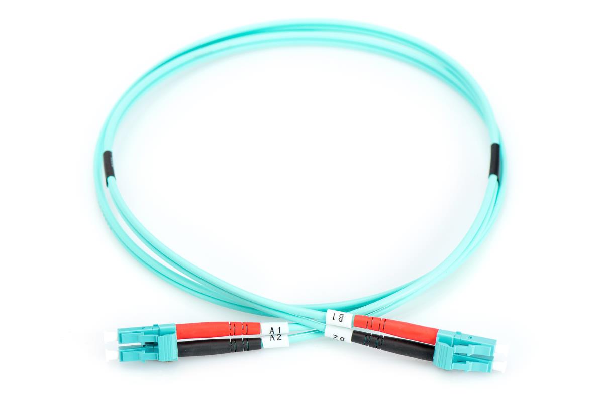 EU Product - LWL Patchkabel LC -> LC 1.00m  Multimode Duplex OM3 thumbnail