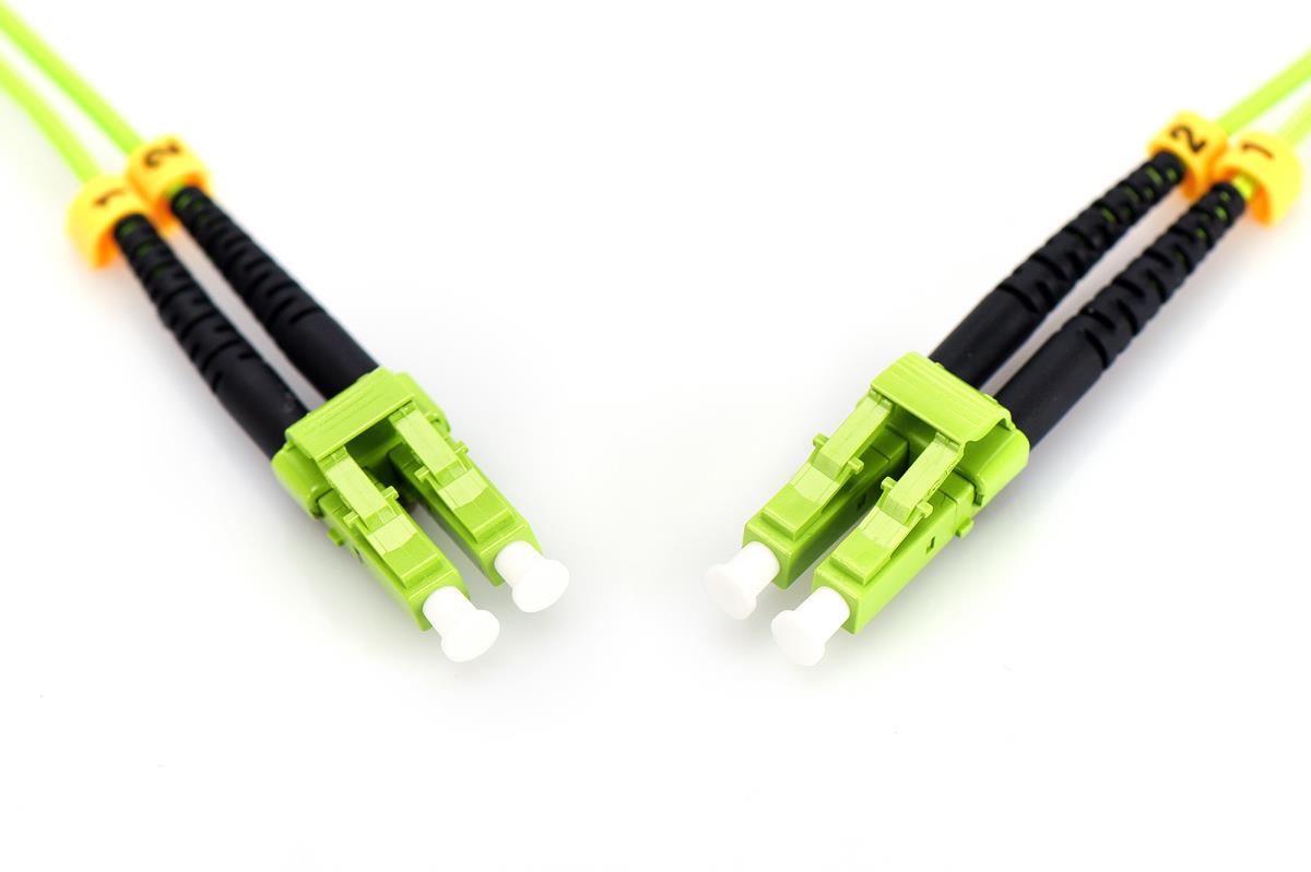 EU Product - LWL Patchkabel LC -> LC 2.00m Multimode Duplex OM5 thumbnail