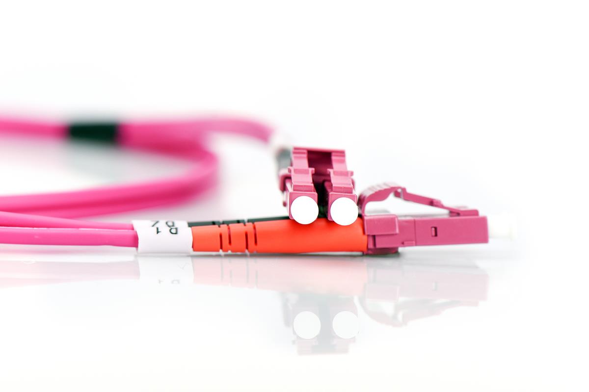 EU Product - Fiber Optic Multimode Patchcord, OM4, LC / LC thumbnail