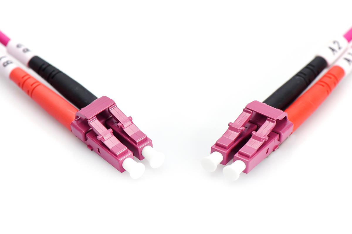 EU Product - Fiber Optic Multimode Patchcord, OM4, LC / LC thumbnail